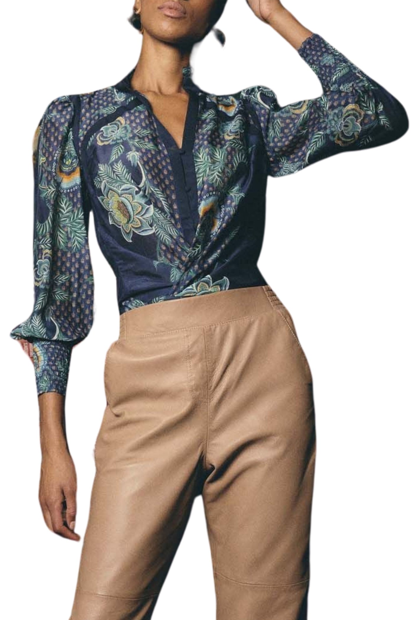 RENATA SILK BLOUSE - OW21921