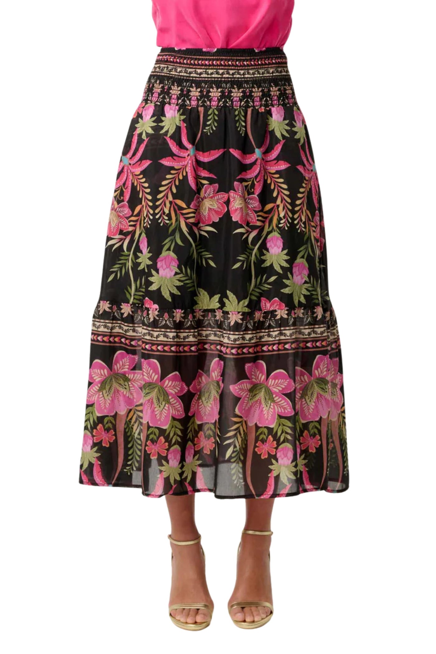 CORDELIA COTTON SILK SKIRT - OW61902