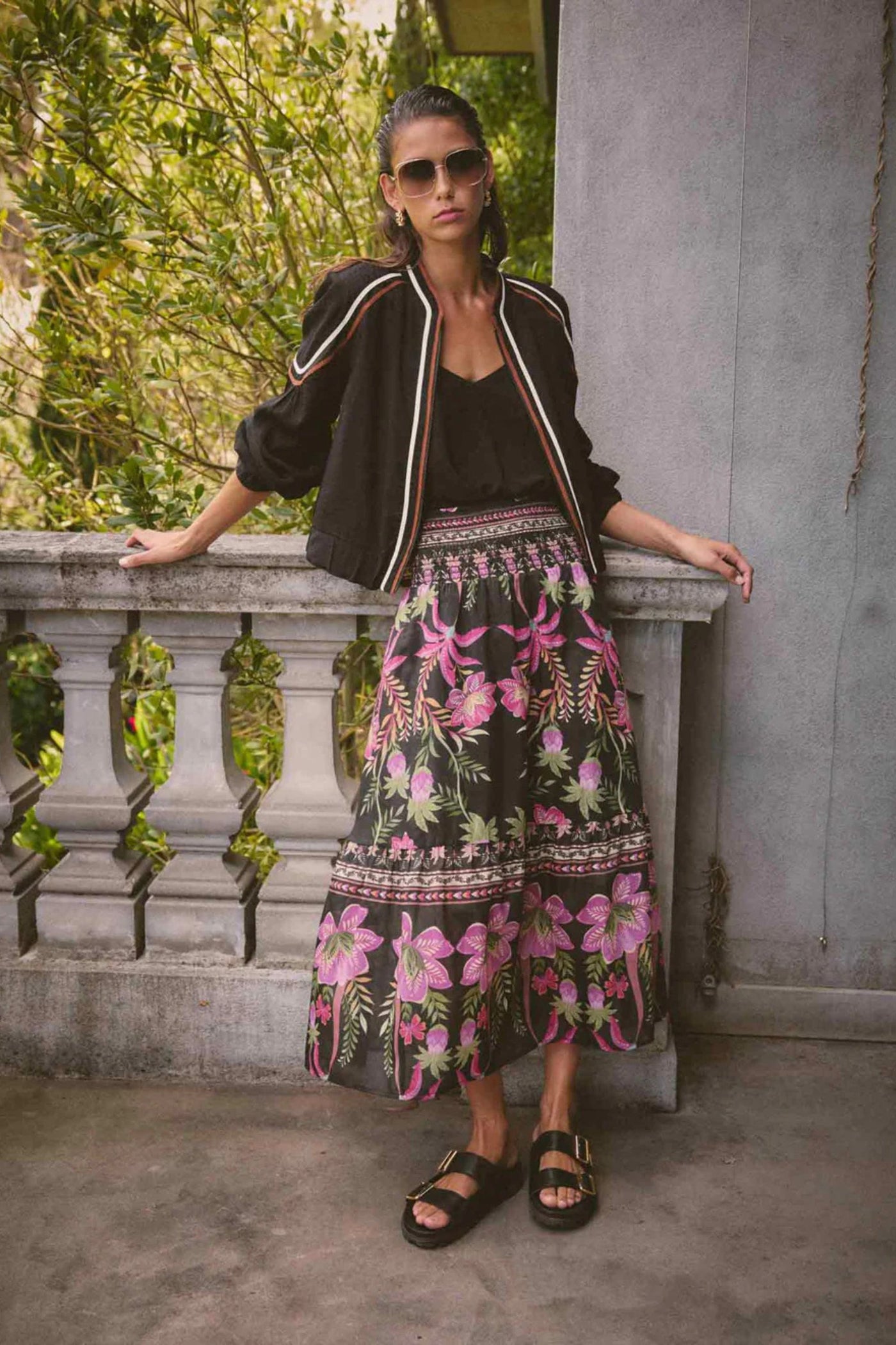 CORDELIA COTTON SILK SKIRT - OW61902