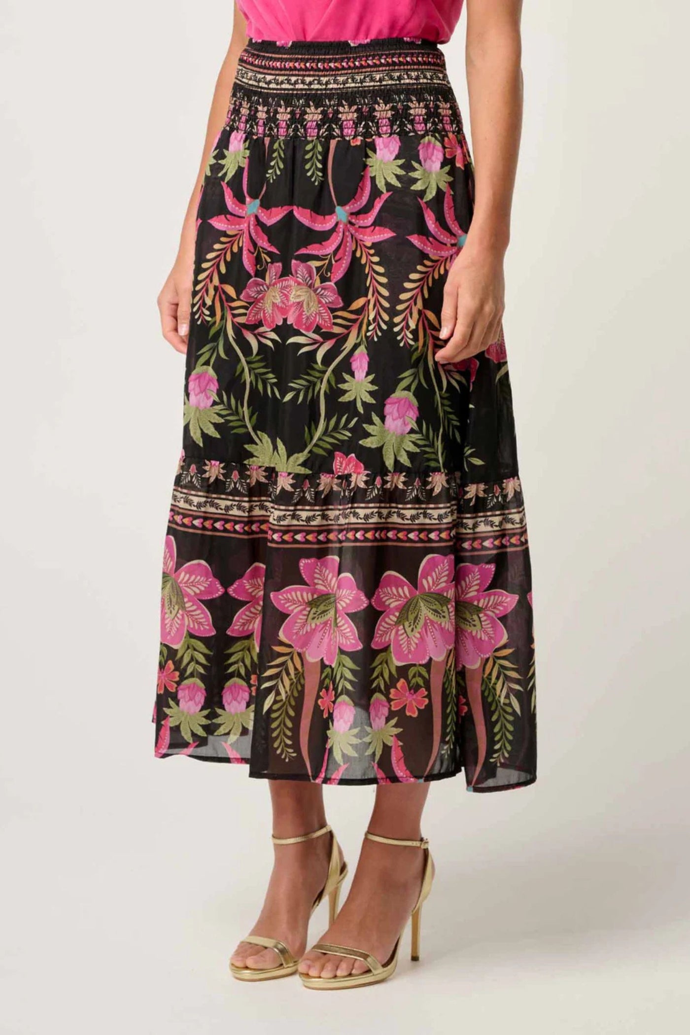 CORDELIA COTTON SILK SKIRT - OW61902