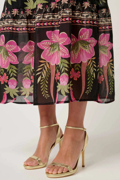 CORDELIA COTTON SILK SKIRT - OW61902