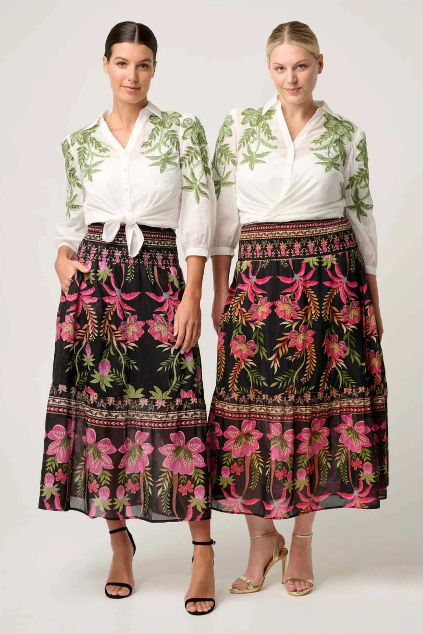 CORDELIA COTTON SILK SKIRT - OW61902