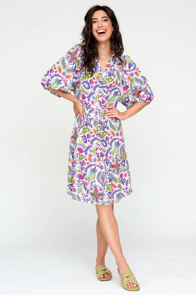 PEPA PRINTED DRESS