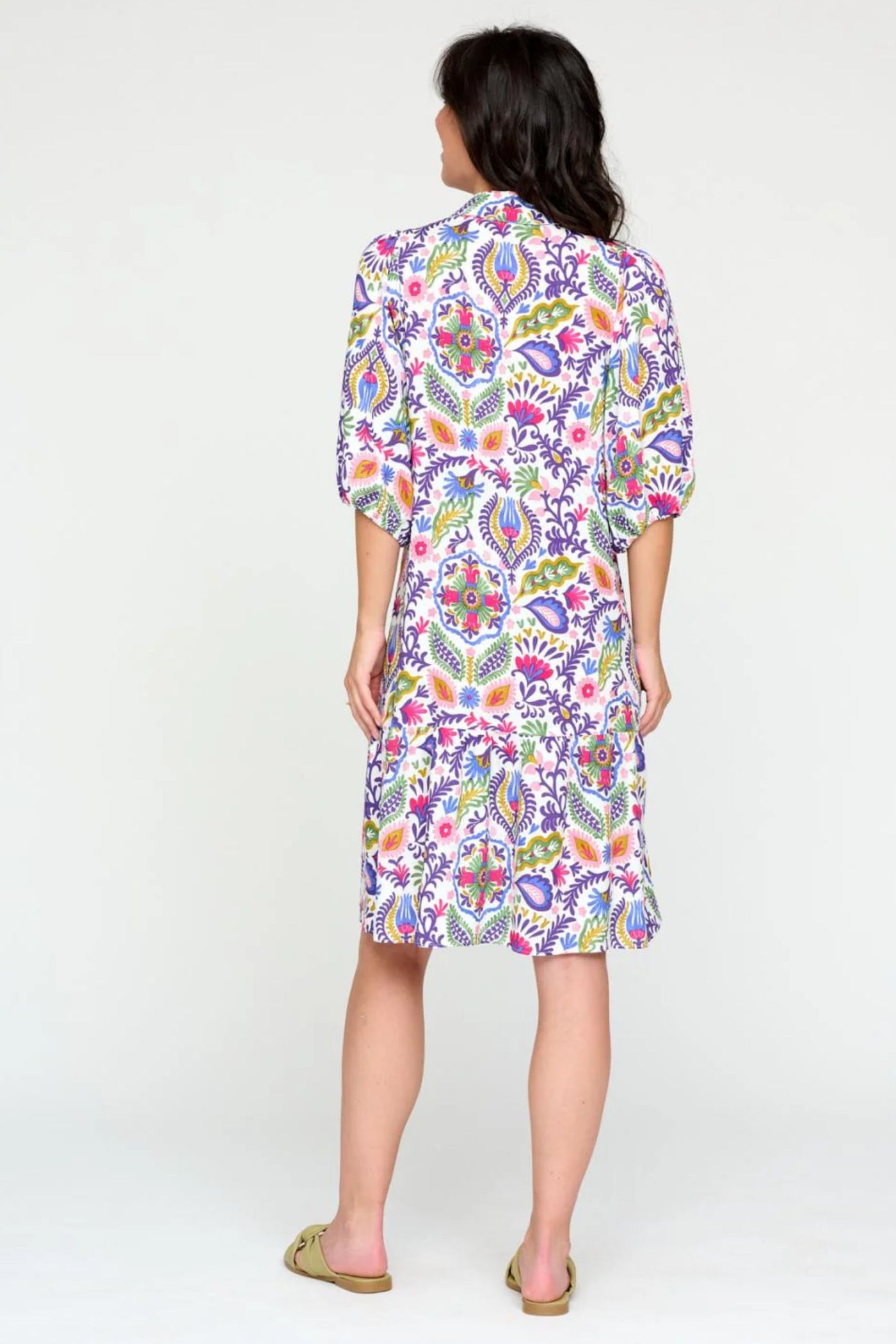 PEPA PRINTED DRESS