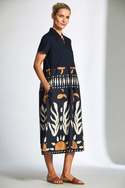 COTTON PRINT DRESS - S25113