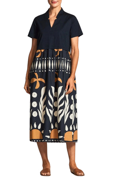 COTTON PRINT DRESS - S25113
