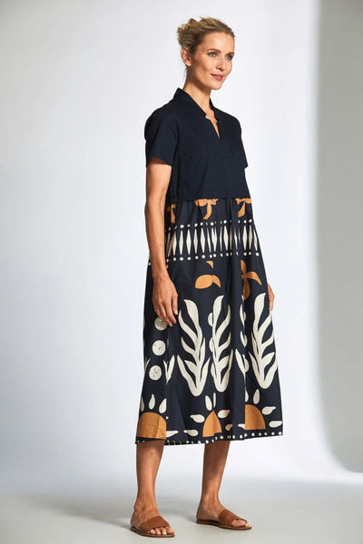 COTTON PRINT DRESS - S25113