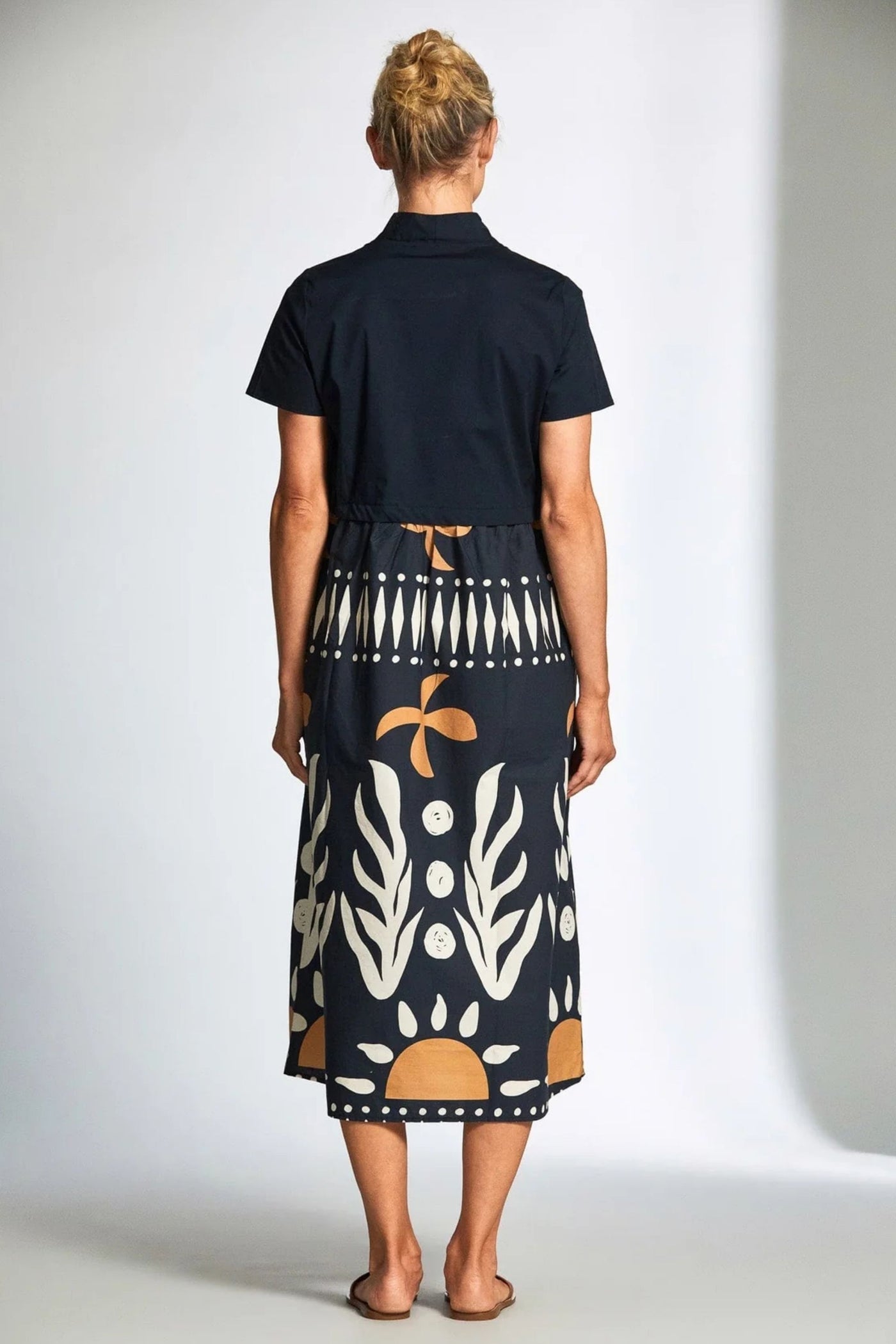 COTTON PRINT DRESS - S25113