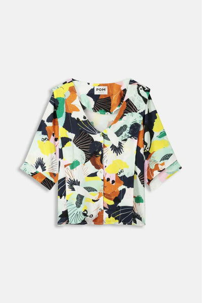 V NECK PARADISE TOP - SP9137 TOP