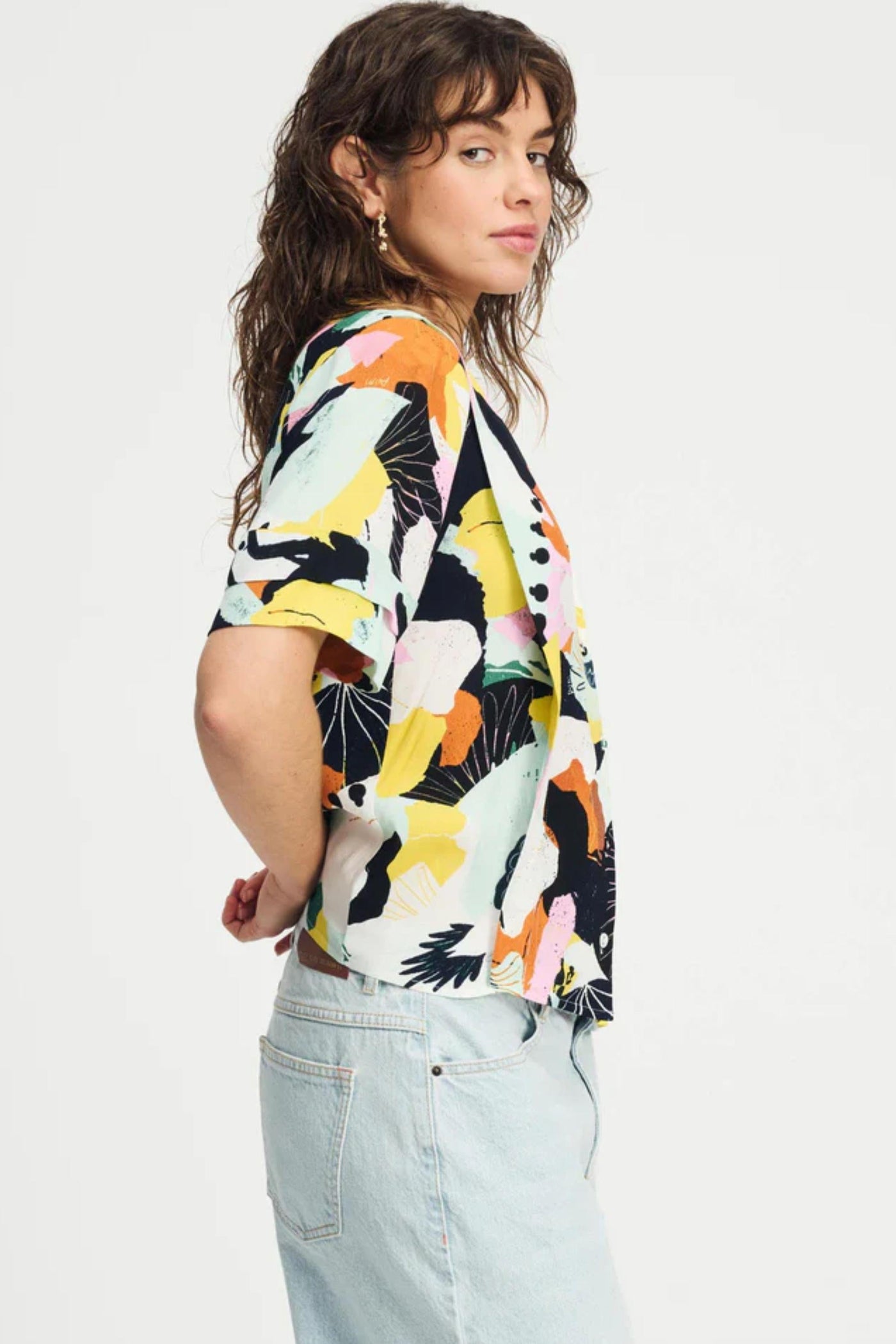 V NECK PARADISE TOP - SP9137 TOP
