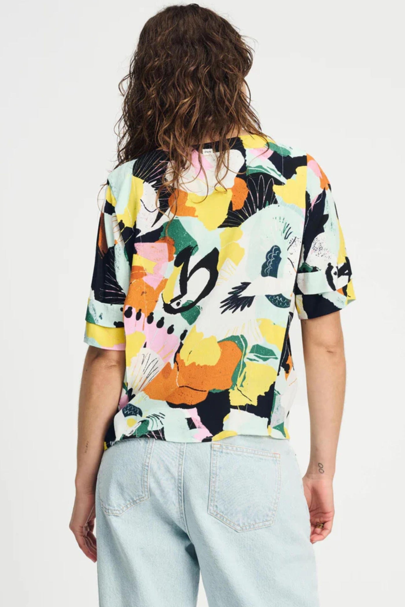 V NECK PARADISE TOP - SP9137 TOP