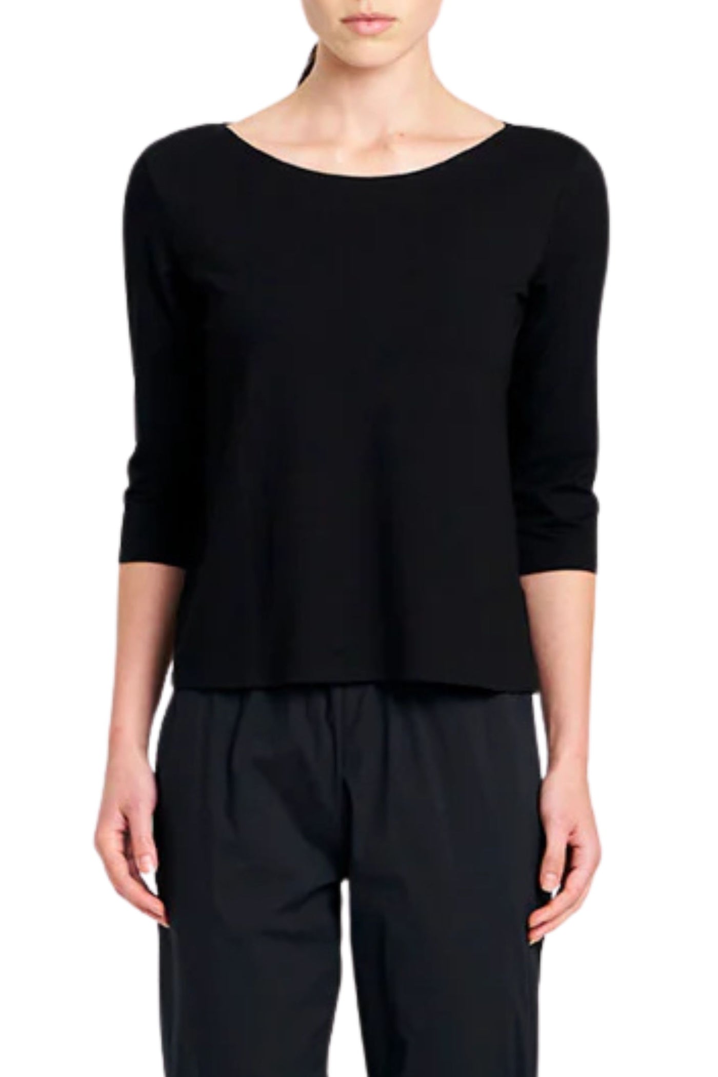 RELAXED BOAT NECK - F012630