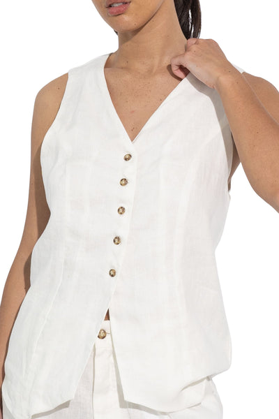 LOLA LONGLINE VEST - SF-SIG-TP006