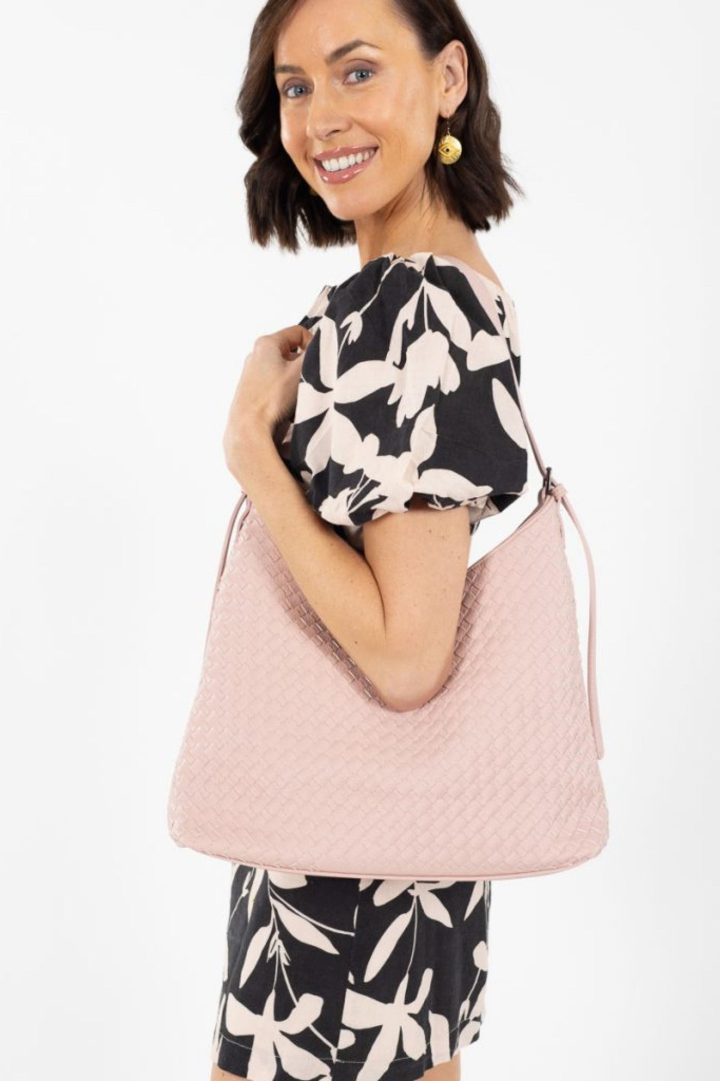 VESTA WOVEN TOTE - 8347