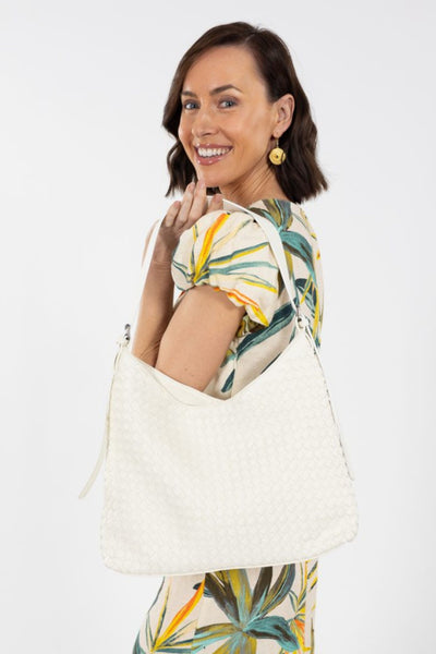 VESTA WOVEN TOTE - 8347