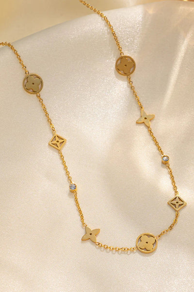 MULTI CLOVER NECKLACE - SSN125