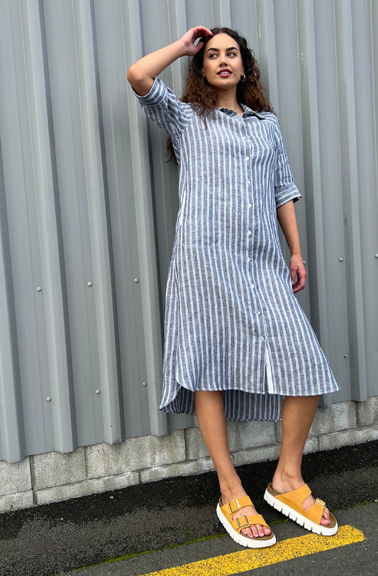 INTERVAL SHIRT DRESS - MS1725