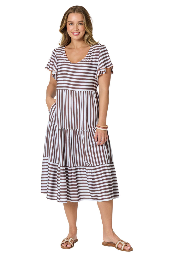 KALAHARI STRIPE DRESS - 49543T