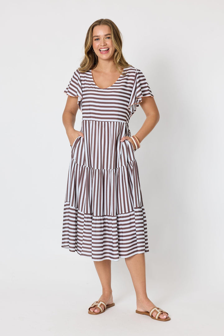 KALAHARI STRIPE DRESS - 49543T