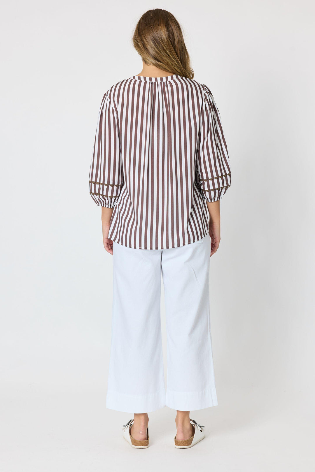 MONTECITO STRIPE TOP - 49542T