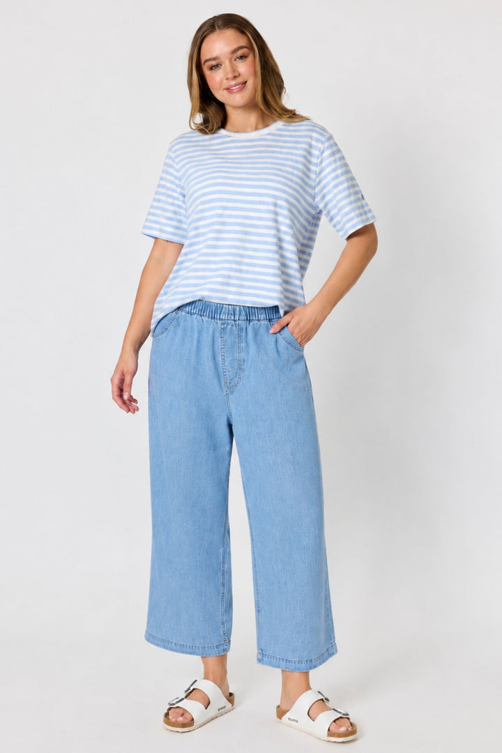 SEAVIEW CHAMBRAY PANT - 49801T