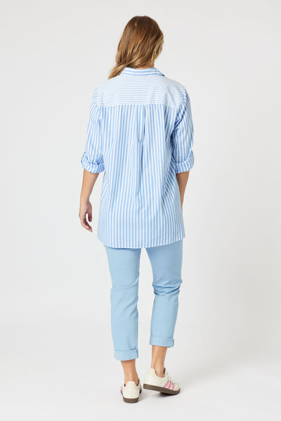 SKYLAR STRIPE SHIRT - 47914T