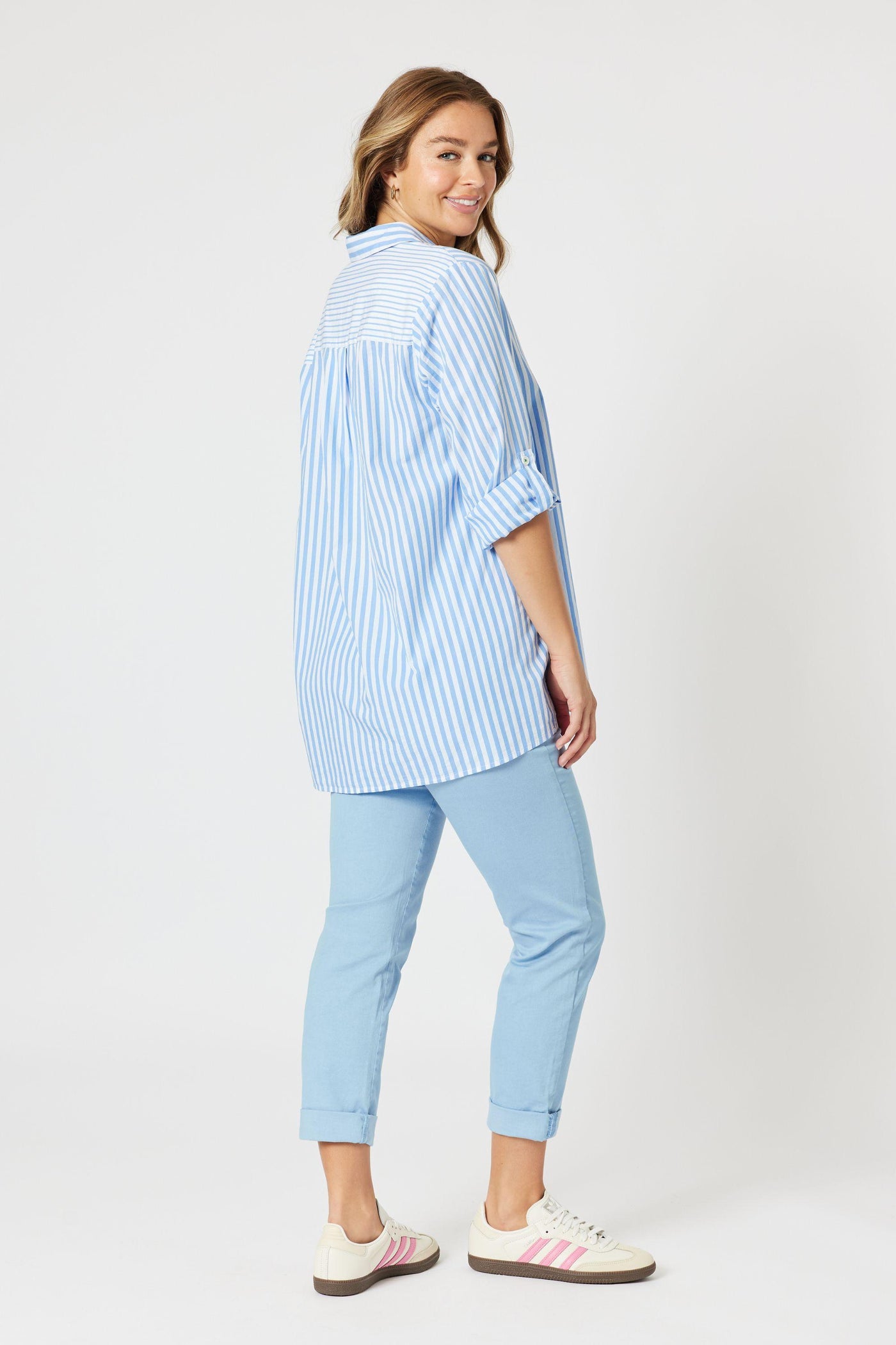 SKYLAR STRIPE SHIRT - 47914T