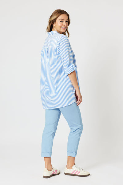 SKYLAR STRIPE SHIRT - 47914T
