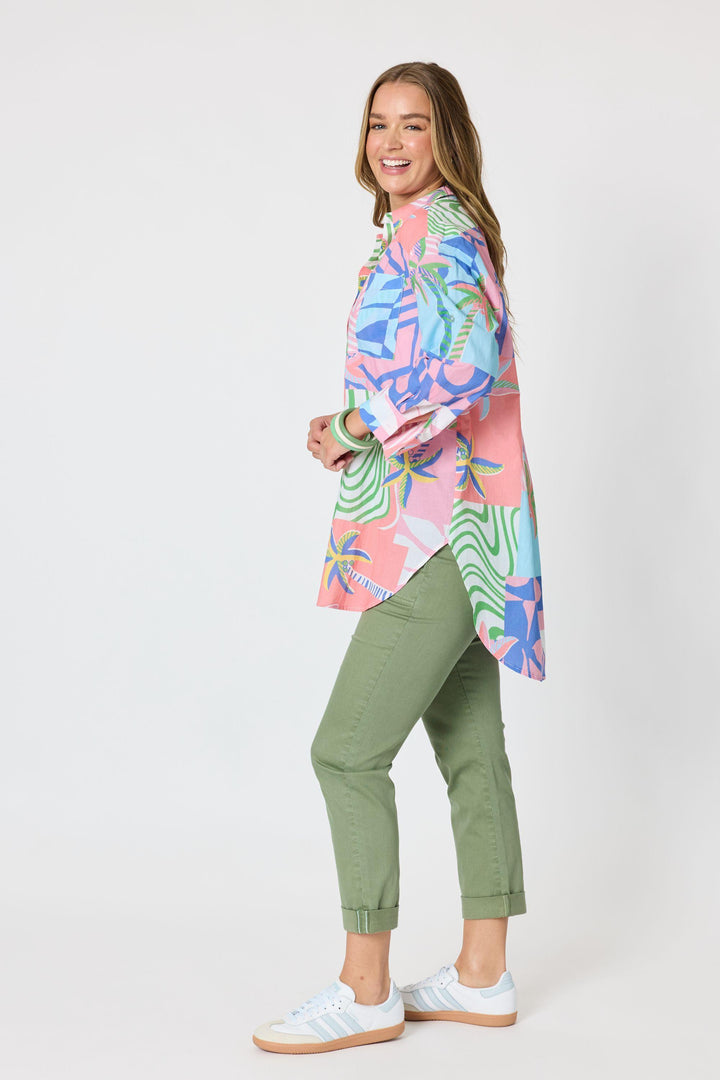 URBAN JUNGLE PRINT SHIRT - 50265T