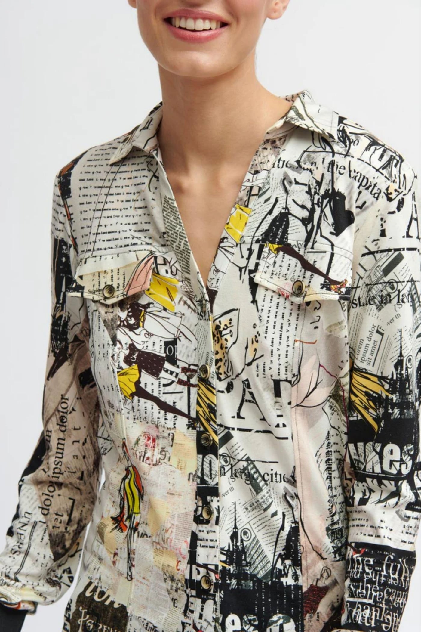 CALISTA PRINTED SHIRT