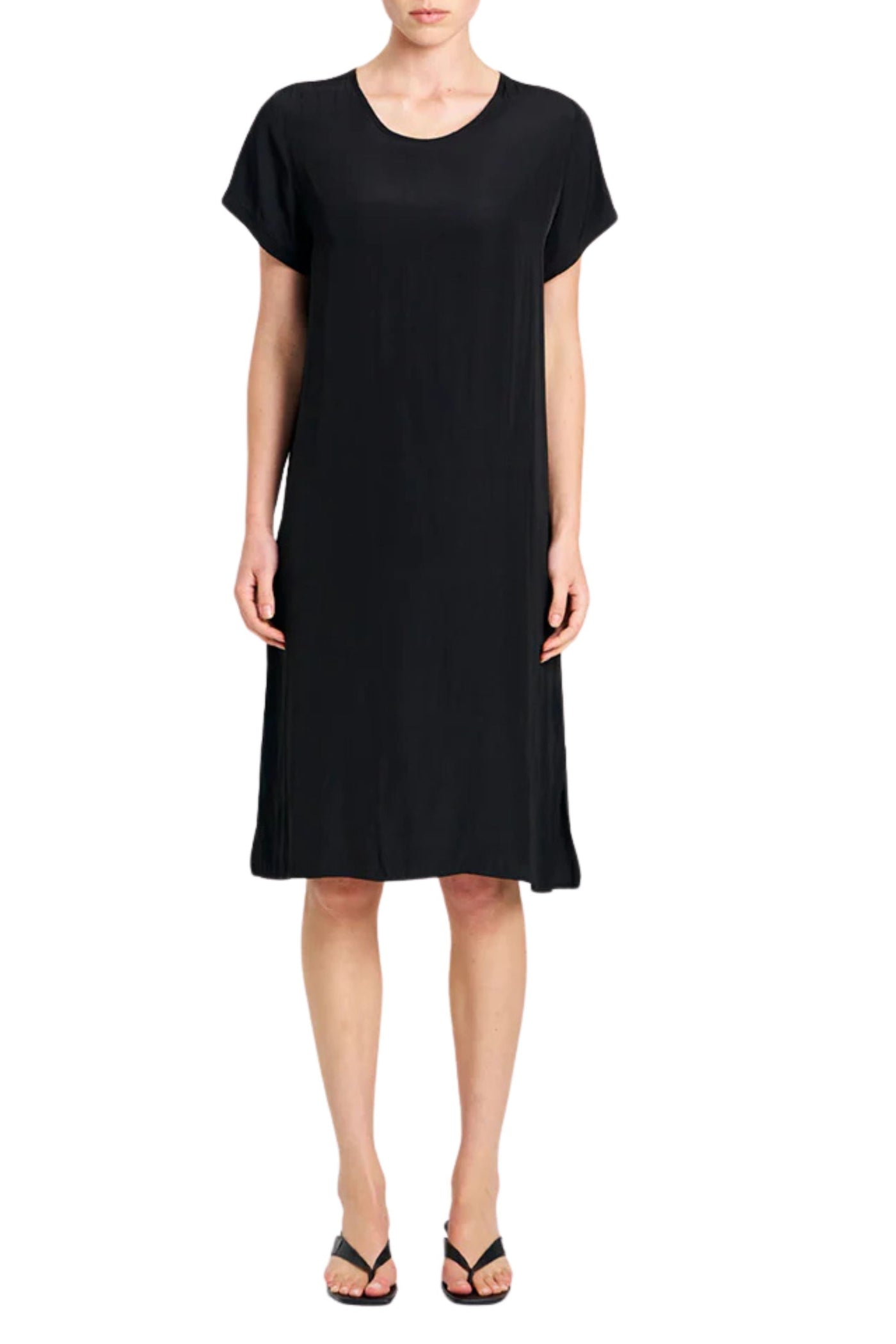 TRANSIT T DRESS - F673203 8 / BLACK DRESS