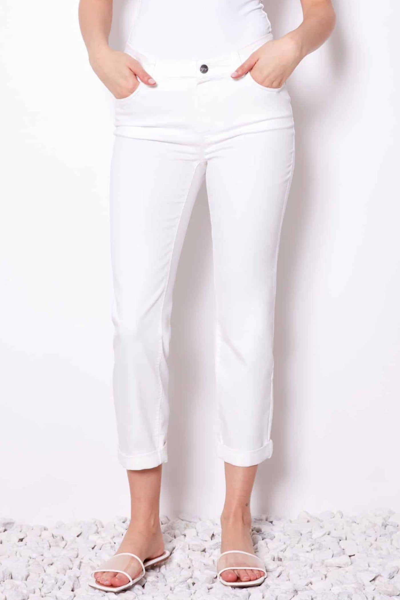 CROP DENIM JEAN - 68421UP