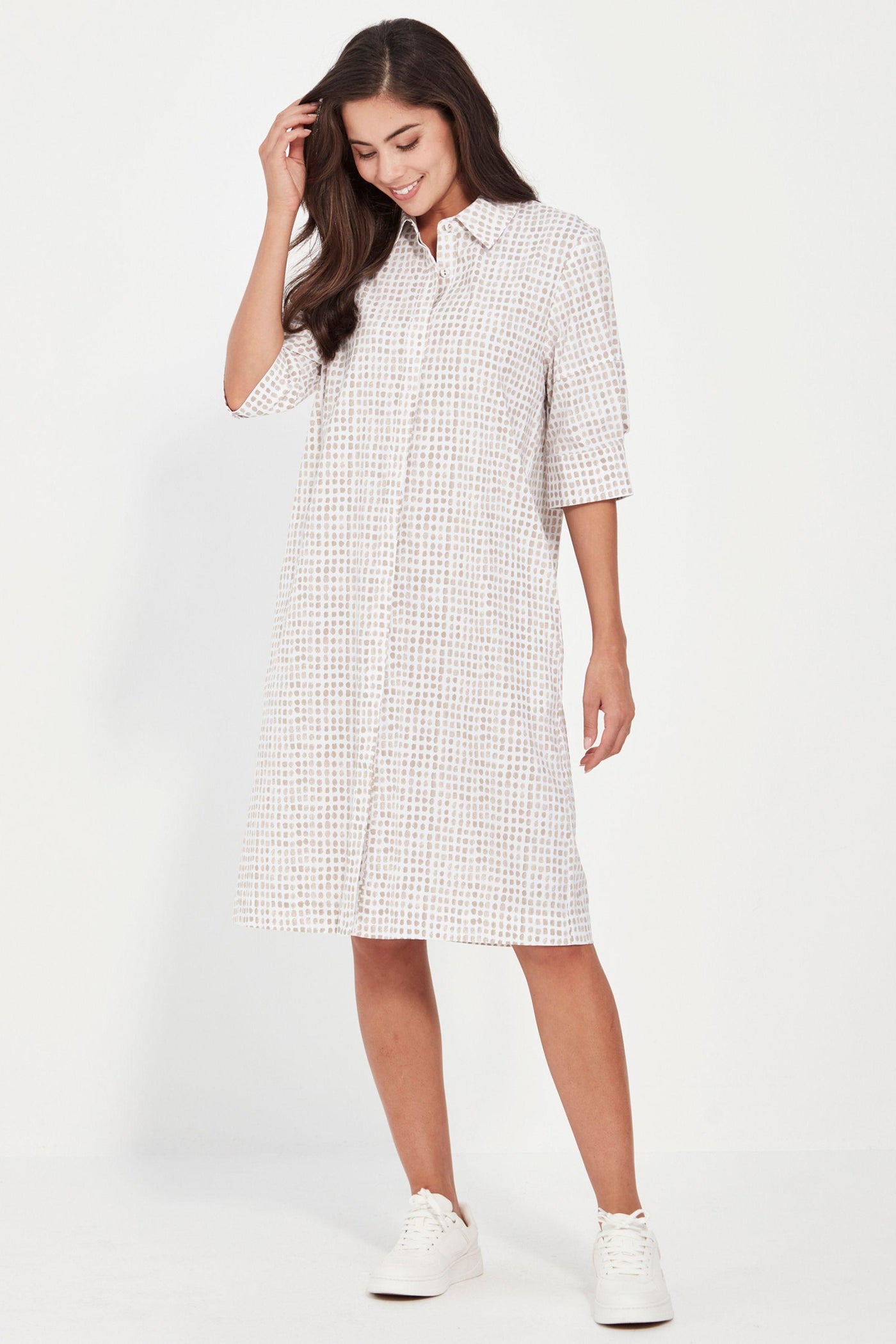 ACROBAT TILE DRESS - 9927LW