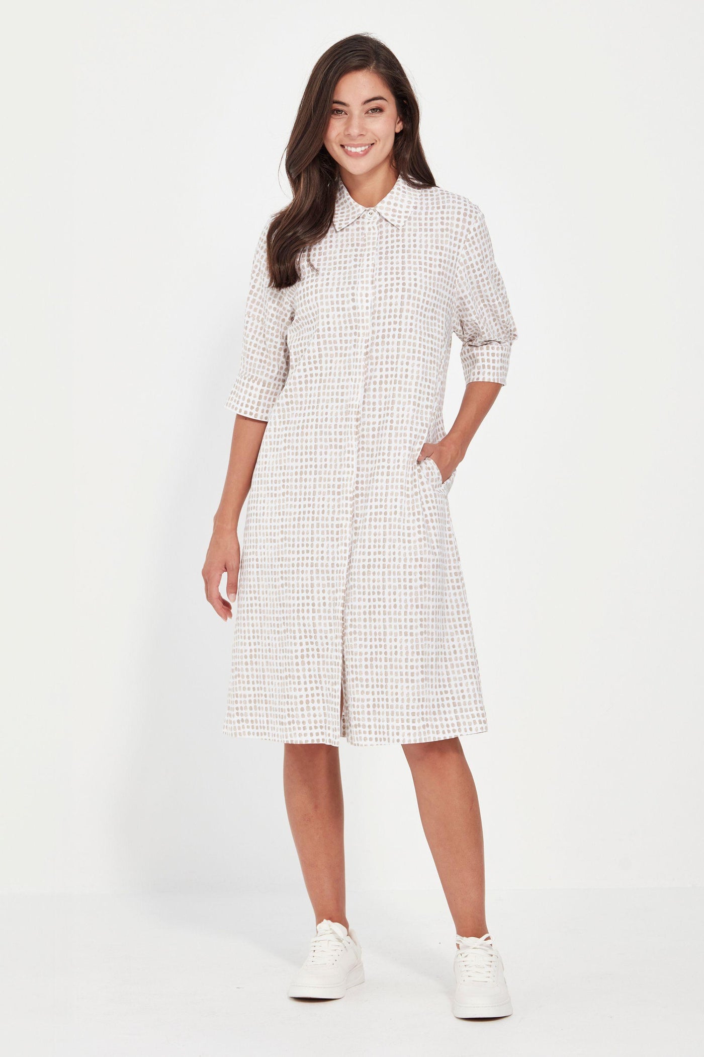 ACROBAT TILE DRESS - 9927LW