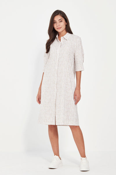 ACROBAT TILE DRESS - 9927LW