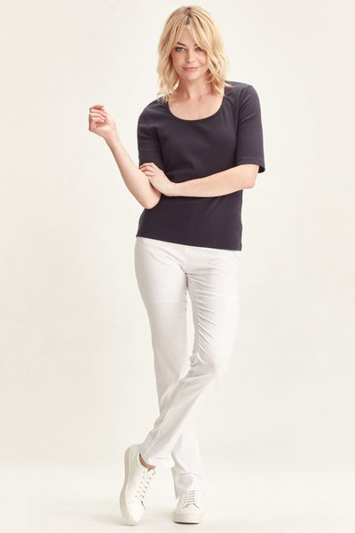 ACROBAT SLIM PANT - 7746LW 6 / WHITE PANTS