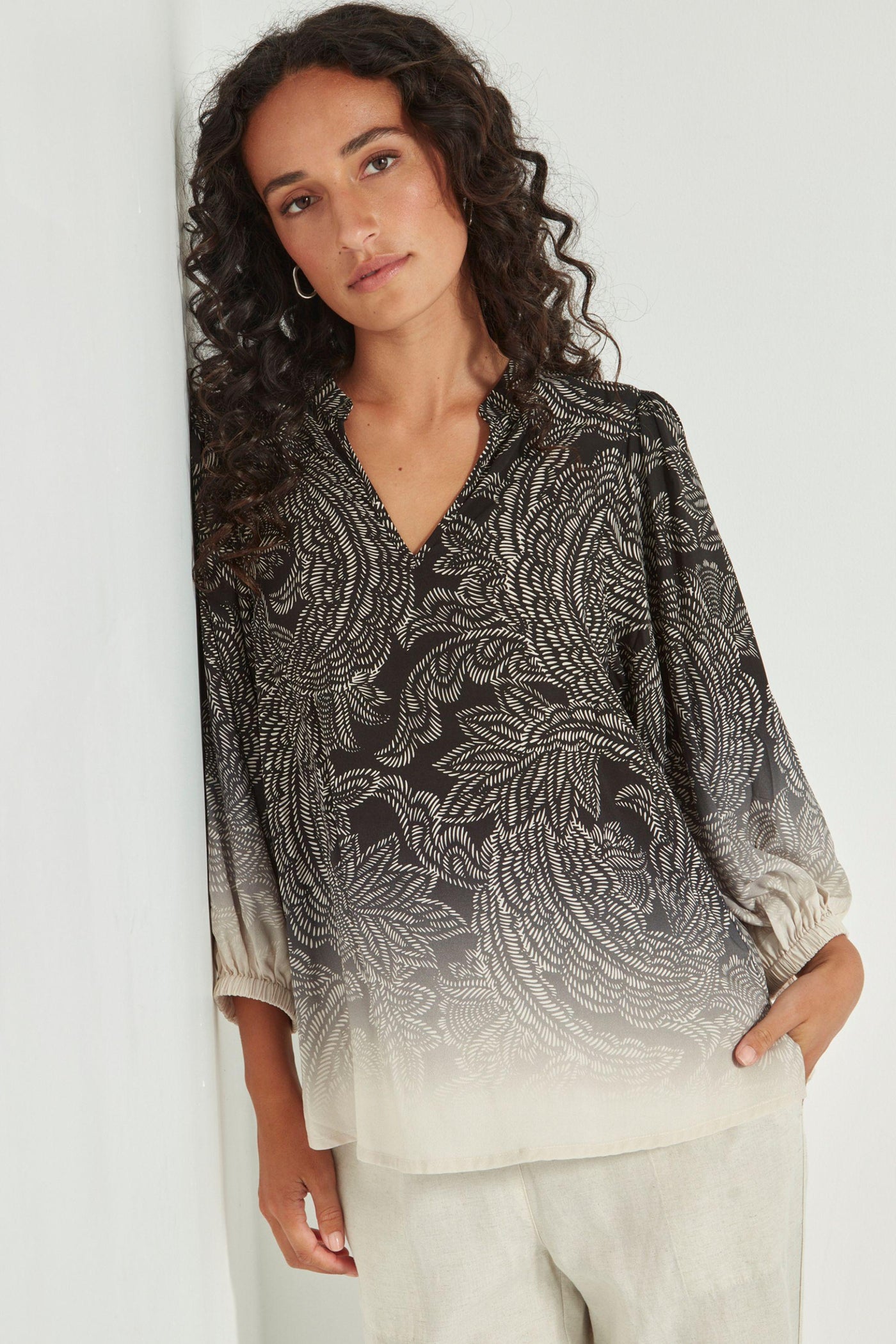 AMARA BLOUSE - 9881BR