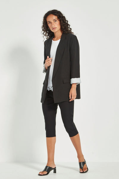 FOXY CAPRI PANT 9897LW 8 / BLACK PANTS