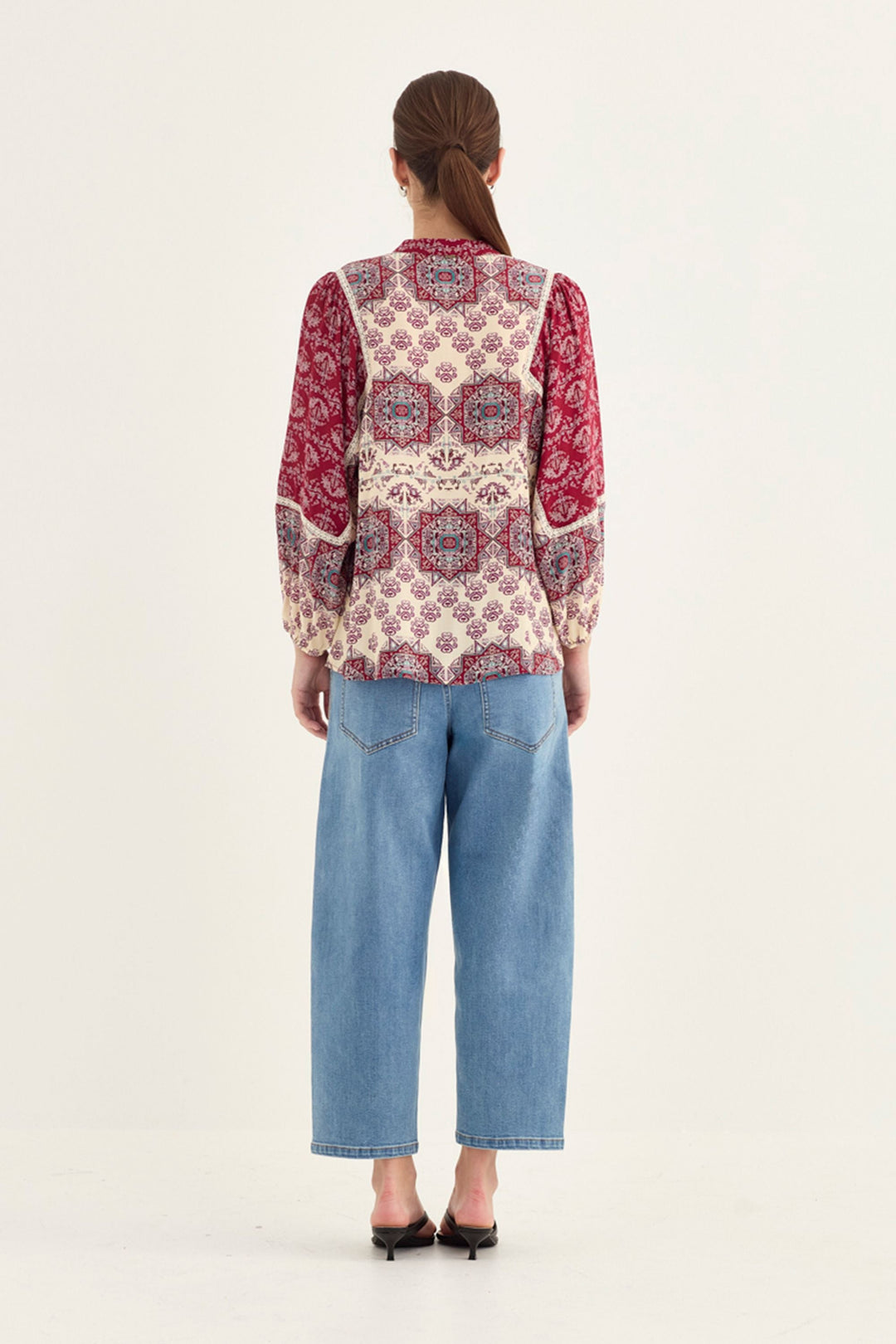 HAZE BLOUSE - 1212BR - BLOUSE