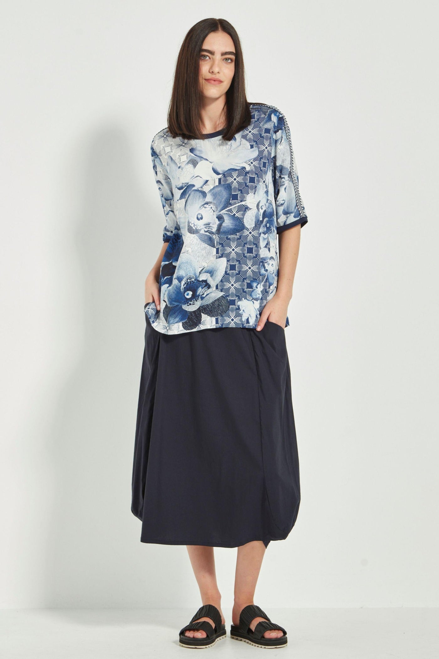 MACY TOP 9747JX XS / BLUE TOP