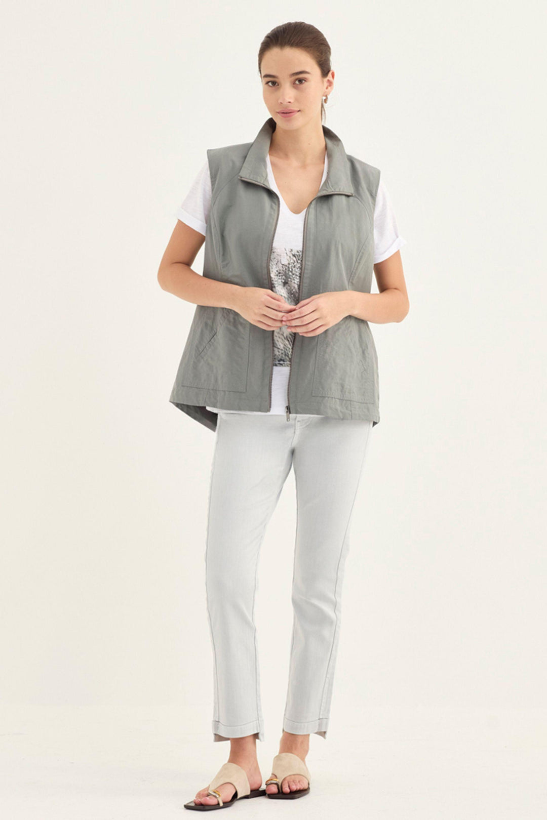 STATEMENT VEST - 1284BR