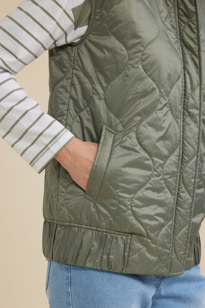 QUILTED VEST - YT24W6212