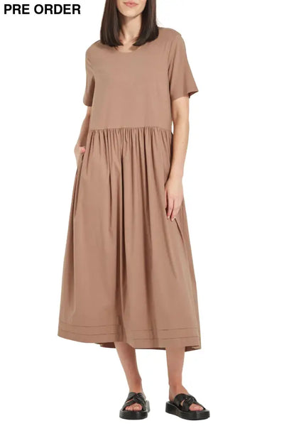 ACROBAT KODA DRESS 9905LW XS / MOCHA DRESS