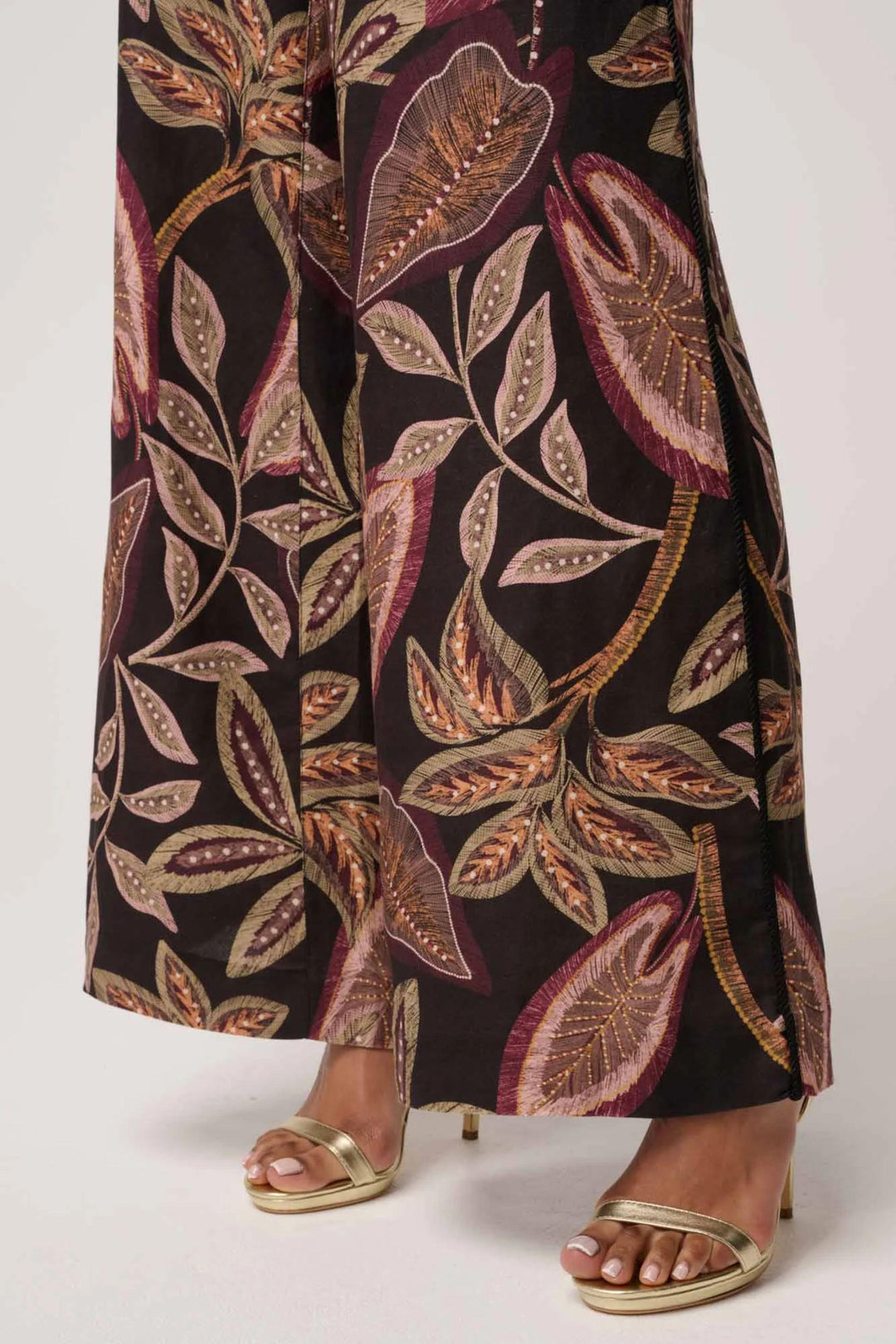 ADELE LINEN BELTED PANT - OW32106 - PANTS