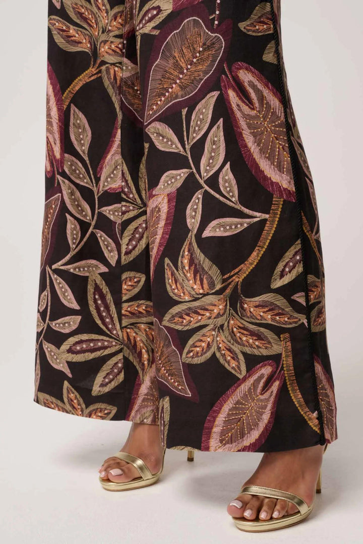ADELE LINEN BELTED PANT - OW32106 - PANTS