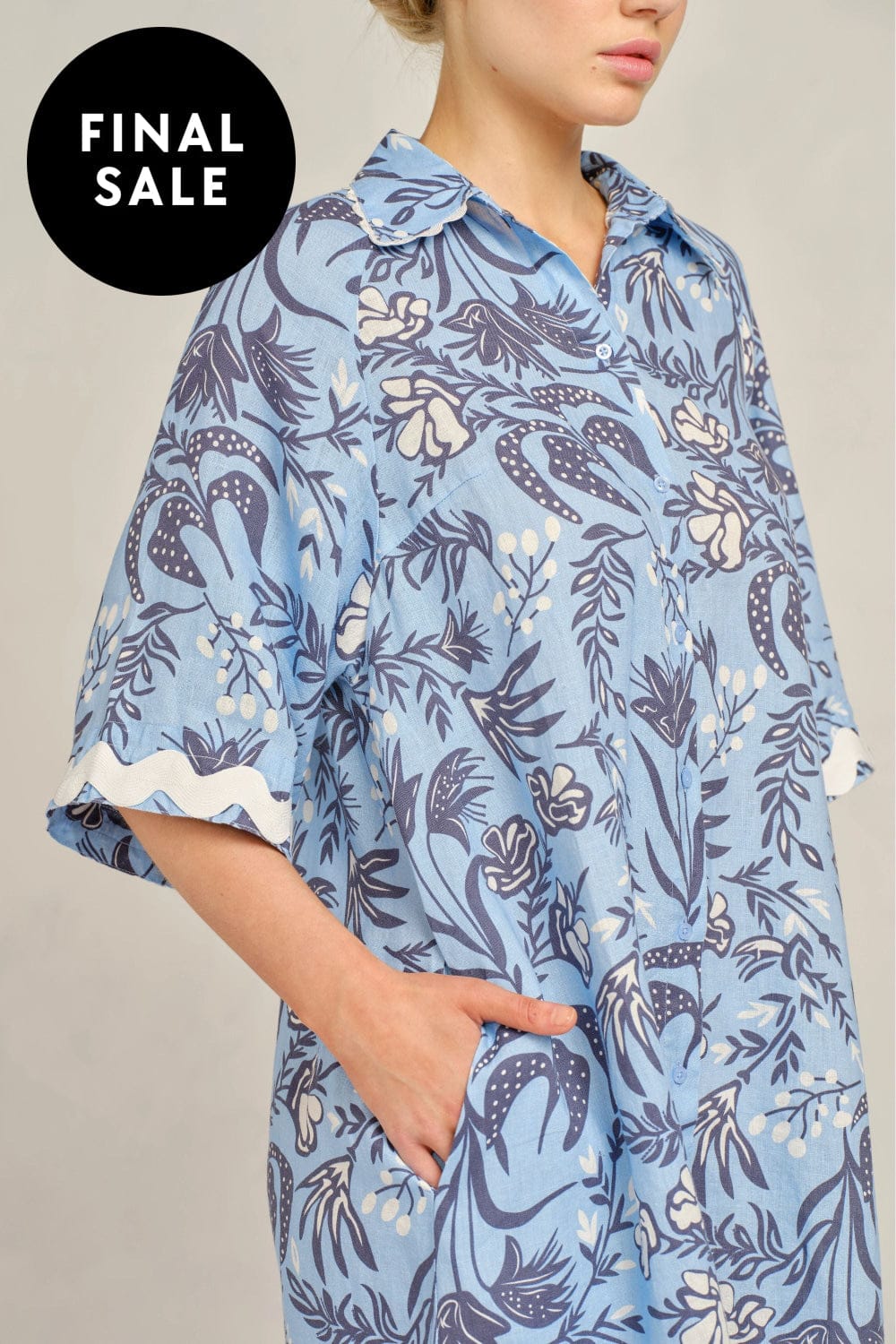 ALESSANDRA DRESS AURIENNE WAVE DRESS - S24-1.423Q