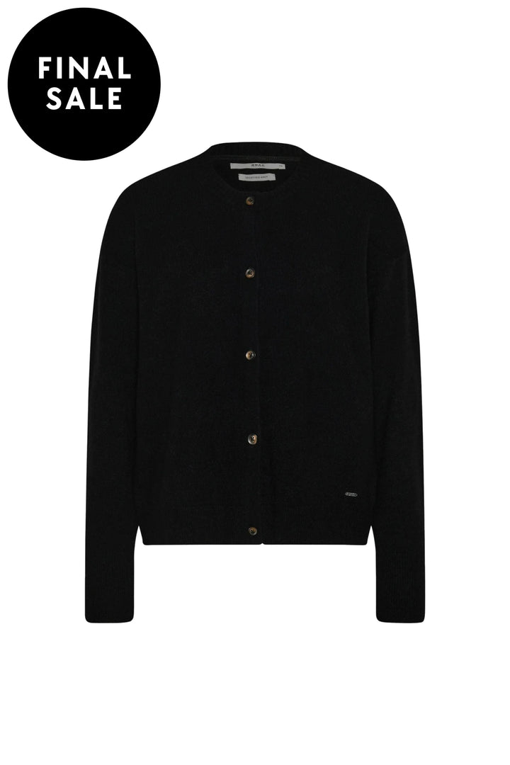 BRAX CARDIGAN 10 / BLACK ALICIA CARDY - 35-2258