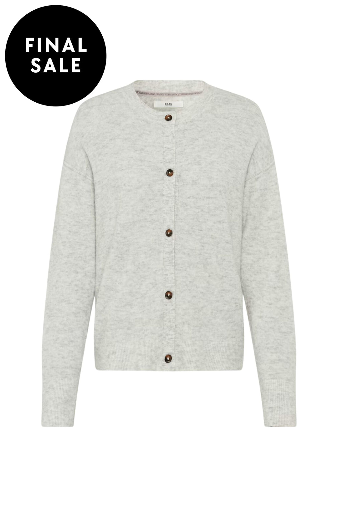 BRAX CARDIGAN 10 / GREY ALICIA CARDY - 35-2258