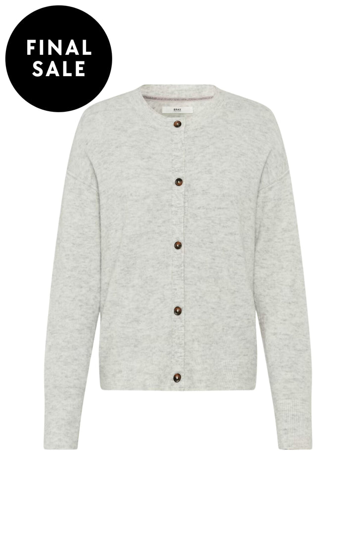 BRAX CARDIGAN 10 / GREY ALICIA CARDY - 35-2258
