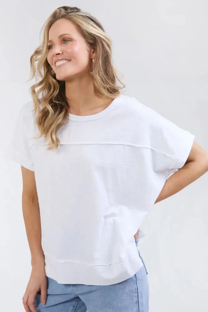 ALLISON TEE - 55X0207 8 / WHITE TOP